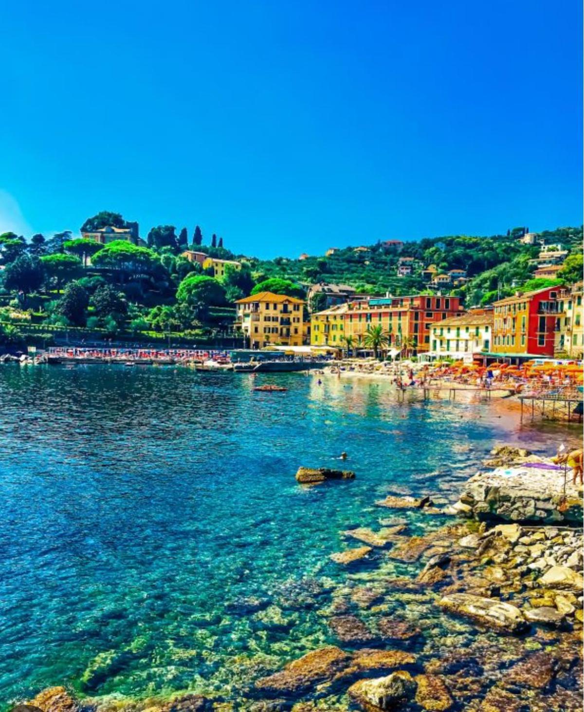 Elegant House By The Sea Rapallo - 50 Meters From The Beach ,Near Portofino Экстерьер фото